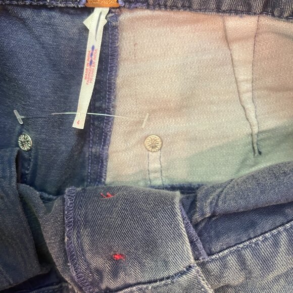 Free People La Vie Patched Pants NWOT Size 4 (Small) - Picture 9 of 12